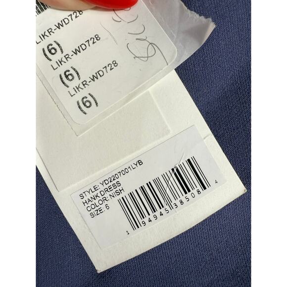 NEW-NWT LIKELY Hank Dress in Nish Purple – Size 6 - Picture 8 of 8